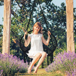 Load image into Gallery viewer, Garpans Hammock Chair Macrame Swing Chair Handmade Knitted Hanging Cotton Rope Chair for Indoor/Outdoor Home Patio Deck Yard Garden Reading Leisure

